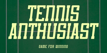 MC Sportzenn Font Poster 2