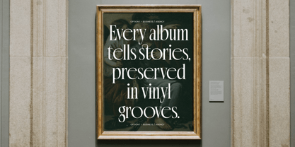 Gradneght Font Poster 3