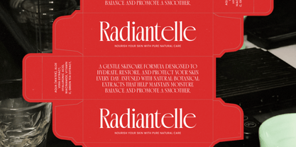 Gradneght Font Poster 2