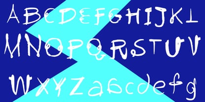Southern Snow Font Poster 2