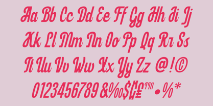 Badwill Font Poster 9