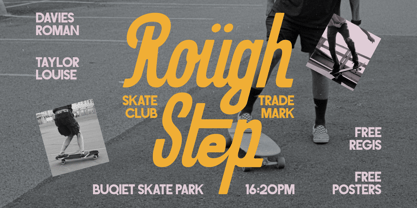 Badwill Font Poster 6