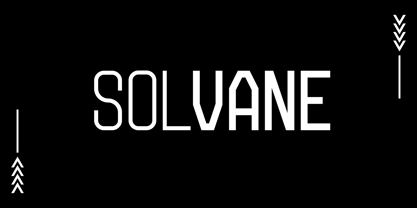 Solvane Font Poster 1
