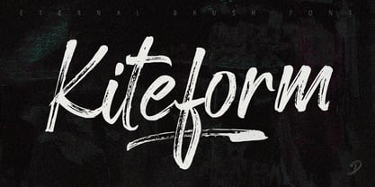 Kiteform Font Poster 1