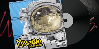 Blister Graffiti Font Poster 6