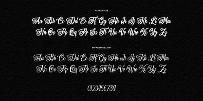 ATP Fantase Font Poster 10