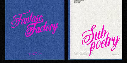 ATP Fantase Font Poster 5