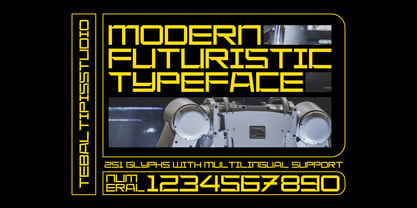 Klase Cyberpunk Font Poster 9