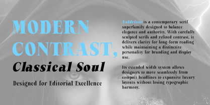 Valdrisse Font Poster 3