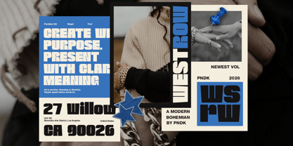 Mogin Font Poster 4
