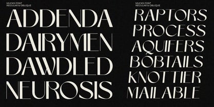 Mucks Font Poster 10