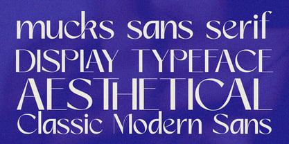Mucks Font Poster 5