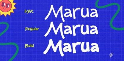 Marua Font Poster 8