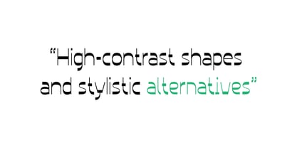 Contra Font Poster 7