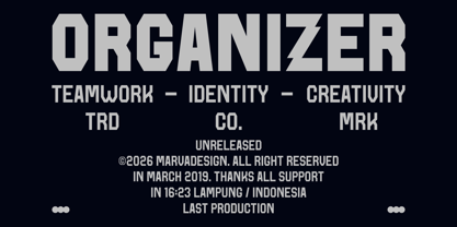Renso Font Poster 5