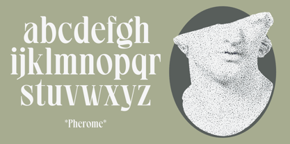 Pherome Font Poster 4