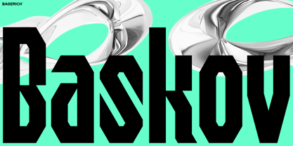 Baskov Font Poster 1