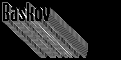Baskov Font Poster 11