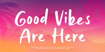 Holiday Trip Font Poster 5