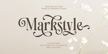 Markstyle Font Poster 1