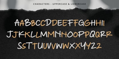 Virtual Note Font Poster 8