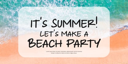 Virtual Note Font Poster 5