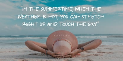 Virtual Note Font Poster 7