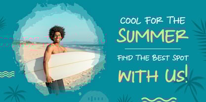 Virtual Note Font Poster 6