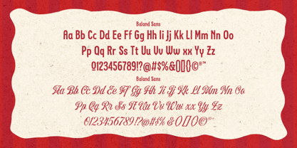 Barland Font Poster 5