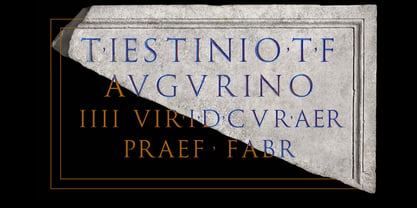 Perfect Roman Font Poster 3