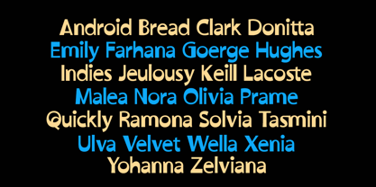 After Summer Font Poster 9