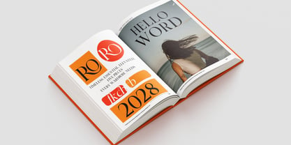 Rochello Font Poster 8