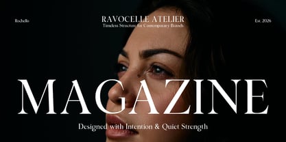 Rochello Font Poster 10