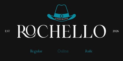 Rochello Font Poster 1