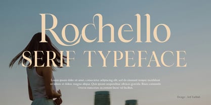 Rochello Font Poster 15
