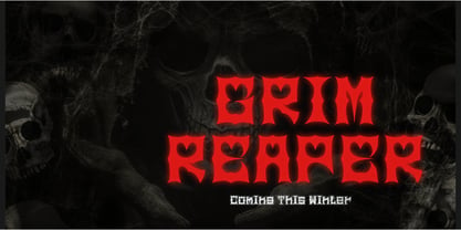 Tribal Combat Font Poster 2