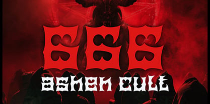 Tribal Combat Font Poster 6