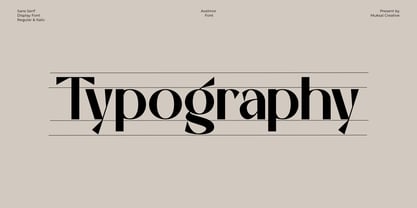 Avelmor Font Poster 5