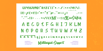Munch Platter Font Poster 9