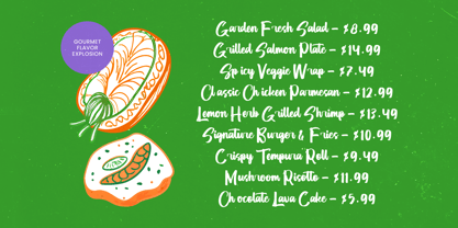 Munch Platter Font Poster 2
