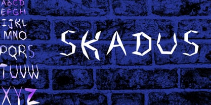 Skadus Font Poster 1