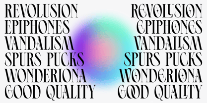 Ephidona Font Poster 4
