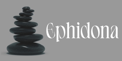 Ephidona Font Poster 14