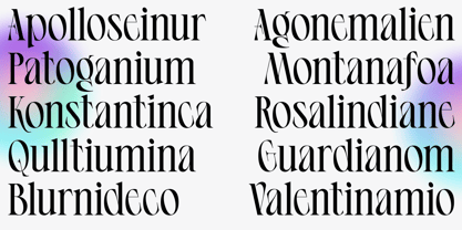 Ephidona Font Poster 6