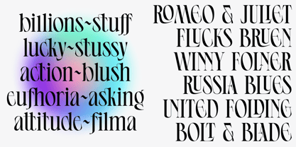 Ephidona Font Poster 9