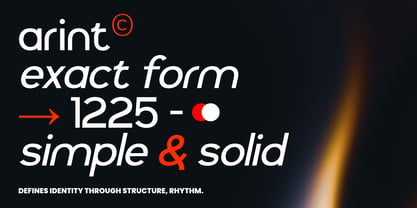 Arint Font Poster 6