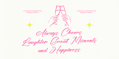 Ayeshy Clanita Font Poster 15