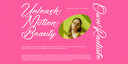 Ayeshy Clanita Font Poster 3