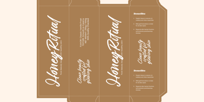Jasding Blowned Font Poster 9