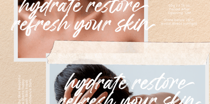 Jasding Blowned Font Poster 2